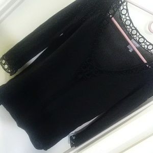 Ann Taylor black blouse